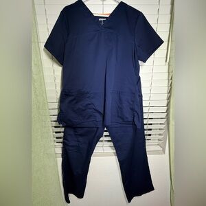 Scrubstar Scrubs set - Good Condition - Blue